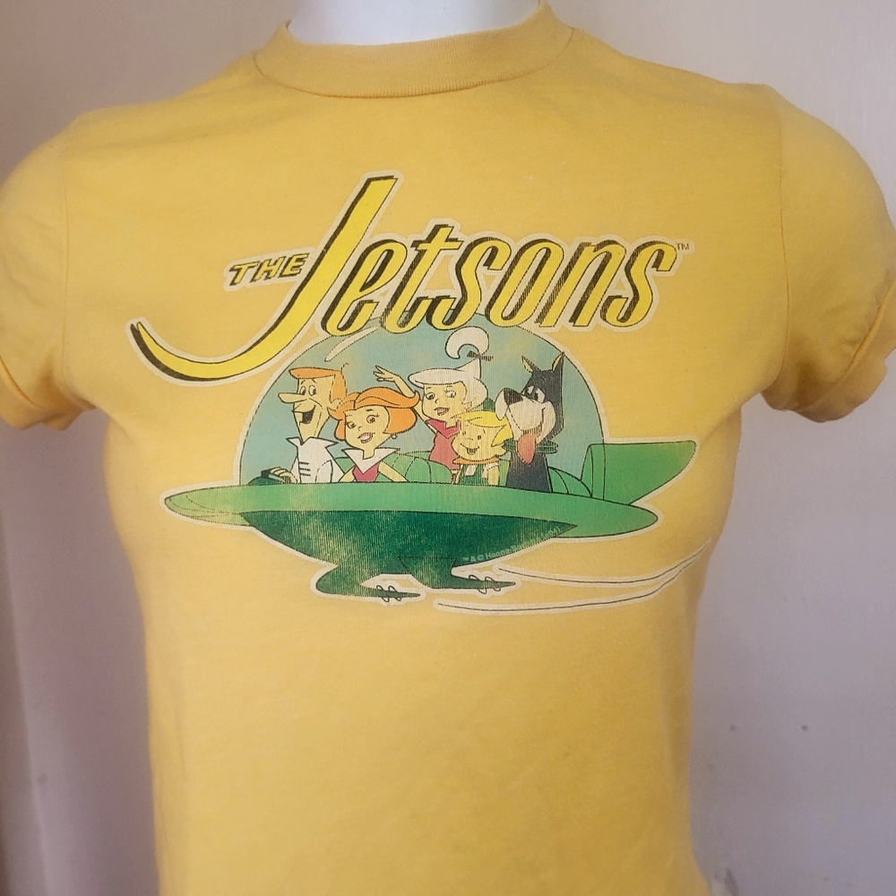 Adorable Yellow Jetsons Graphic Tee